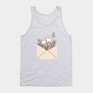 Wildflowers in an envelope Tank Top